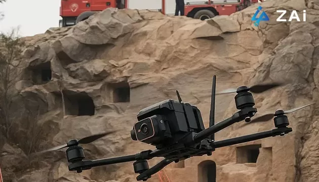 اختراق في البحث بالطائرات بدون طيار: تقنية الطائرات بدون طيار تساعد الشرطة في العثور على رفات شخص مفقود في نظام كهف معقد