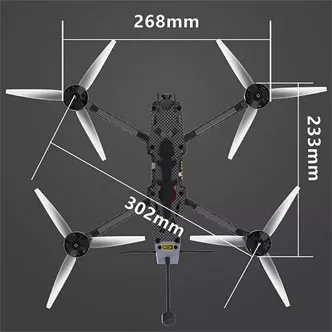 موردو درون zai x7 fpv